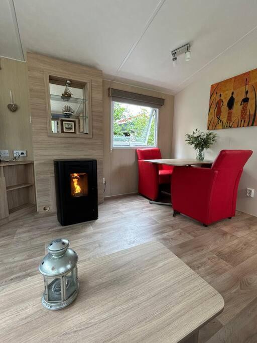 Chalet De Bult White 2 Persons Exterior foto